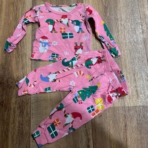 Baby girl Christmas pjs